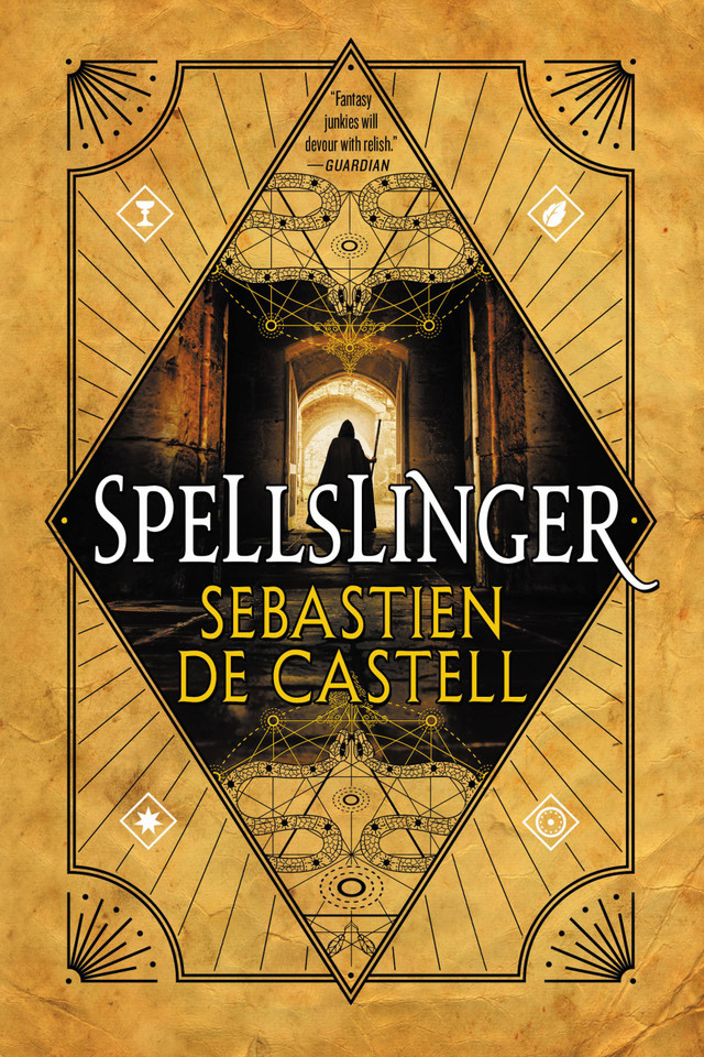 Spellslinger (Spellslinger #1) book cover by Sebastien de Castell