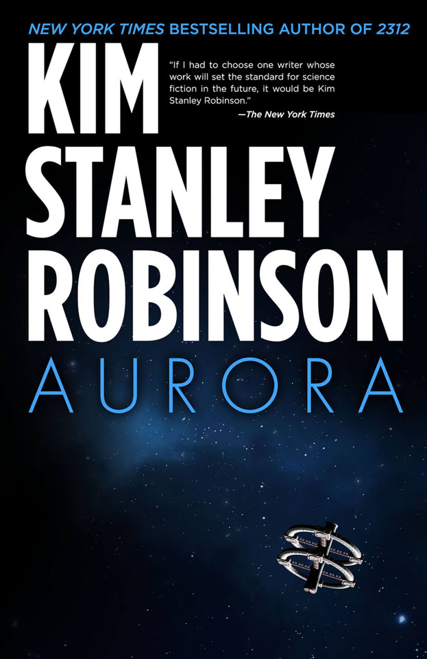 Aurora book cover by Kim Stanley Robinson