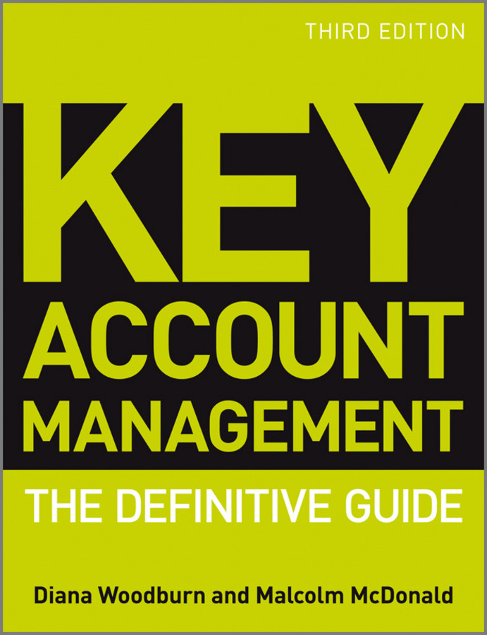 Key Account Management: The Definitive Guide book cover by Diana Woodburn, Malcolm McDonald