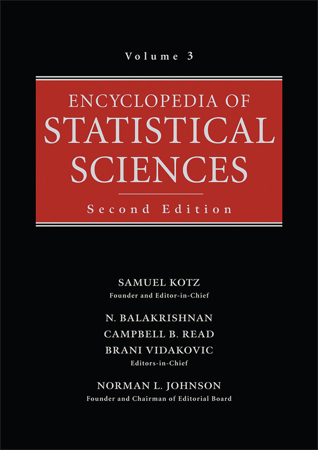 Encyclopedia of Statistical Sciences, Volume 3 book cover by 