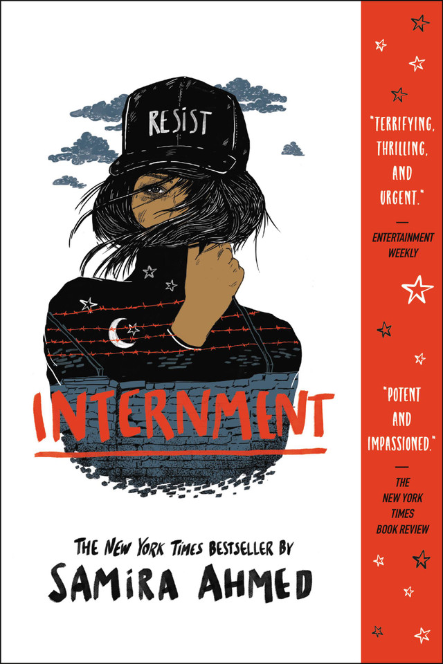 Internment book cover by Samira Ahmed