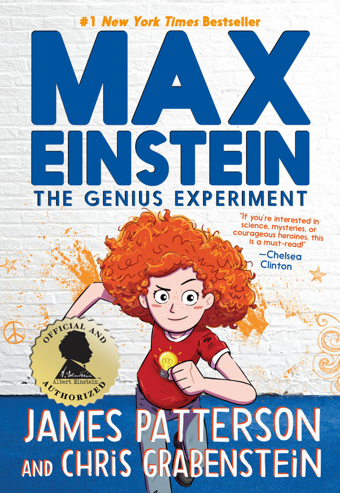 Max Einstein: The Genius Experiment (Max Einstein #1) book cover by James Patterson, Chris Grabenstein
