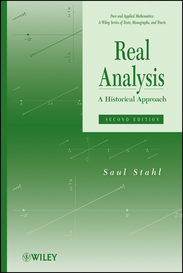 Real Analysis: A Historical Approach book cover by Saul Stahl