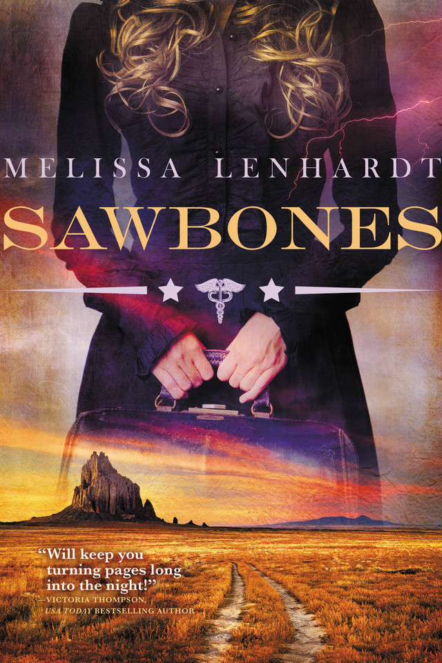Sawbones (Sawbones #1) book cover by Melissa Lenhardt