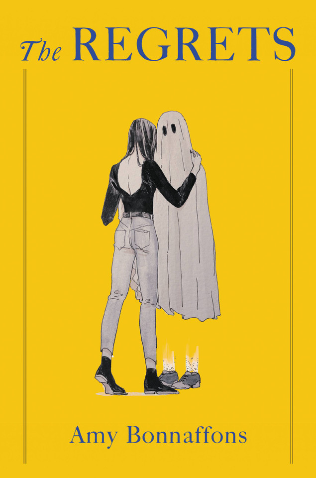 The Regrets book cover by Amy Bonnaffons