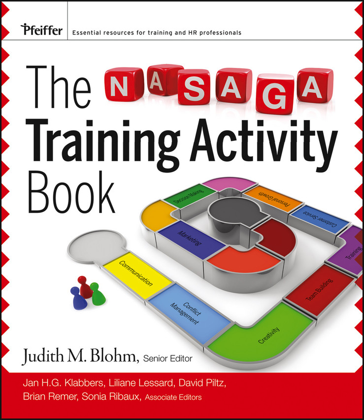 The NASAGA Training Activity Book book cover by 