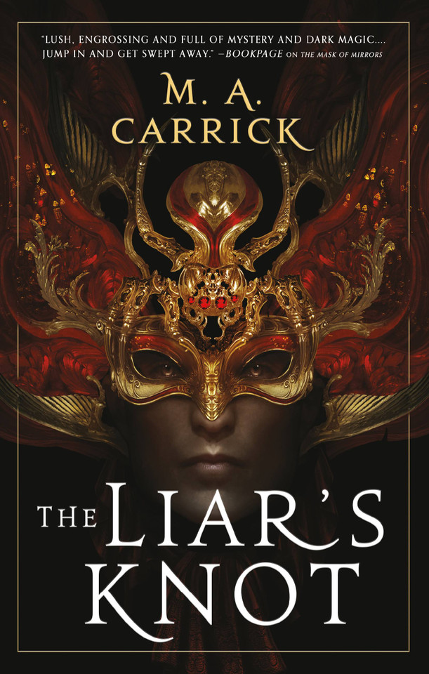 The Liar's Knot (Rook & Rose #2) book cover by M. A. Carrick