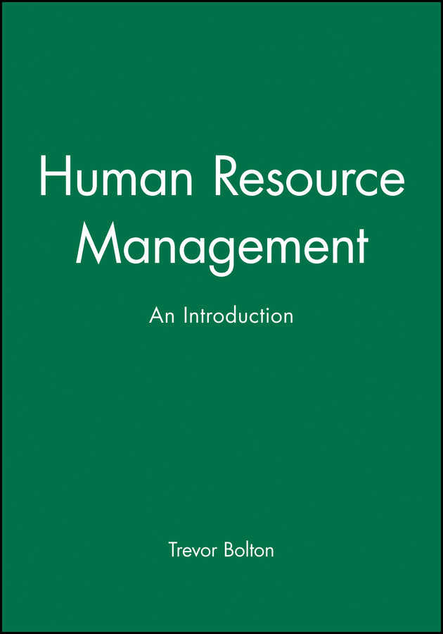 Human Resource Management: An Introduction book cover by Trevor Bolton