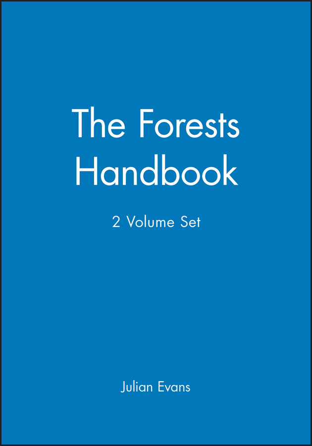 The Forests Handbook, 2 Volume Set book cover by 