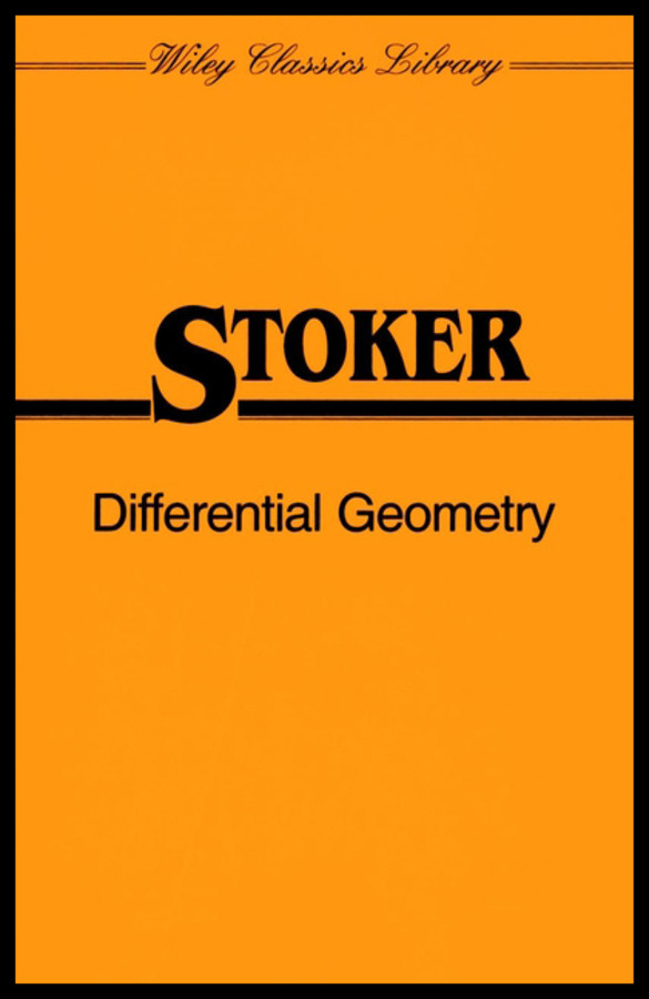 Differential Geometry (Wiley Classics Library) book cover by J. J. Stoker