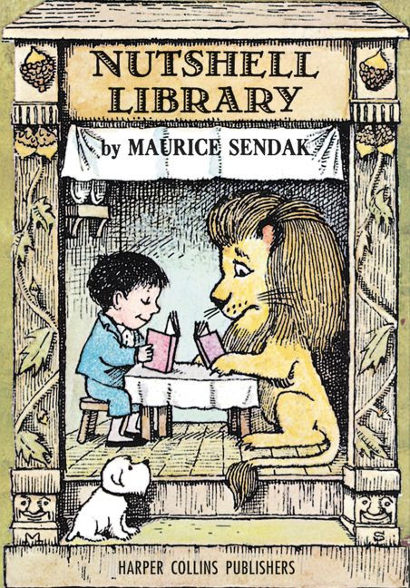 Nutshell Library: Alligators All Around, Chicken Soup with Rice, One Was Johnny, Pierre book cover by Maurice Sendak