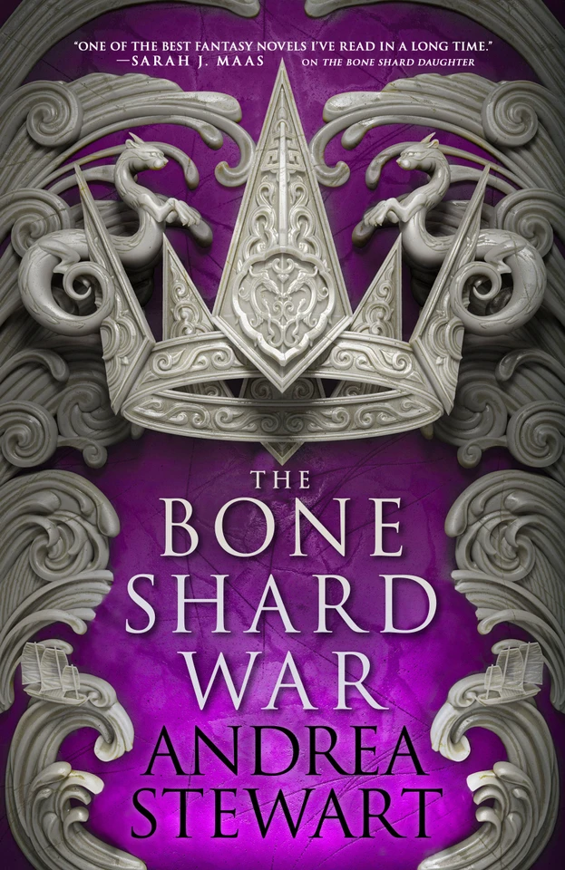 The Bone Shard War (The Drowning Empire #3) book cover by Andrea Stewart