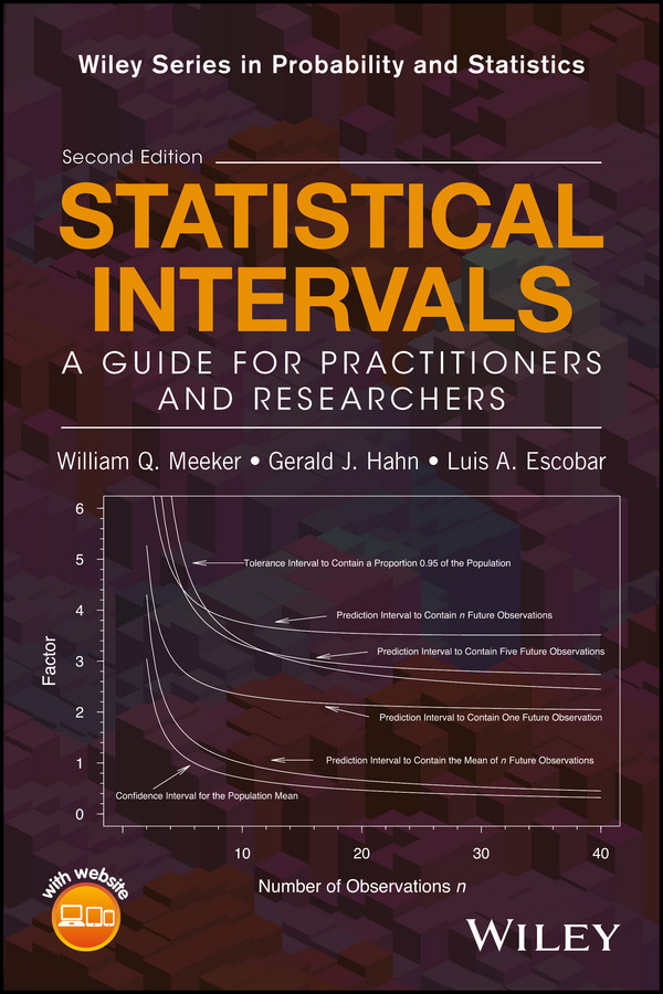 Statistical Intervals: A Guide for Practitioners and Researchers (Wiley Series in Probability and Statistics) book cover by William Q. Meeker, Gerald J. Hahn, Luis A. Escobar