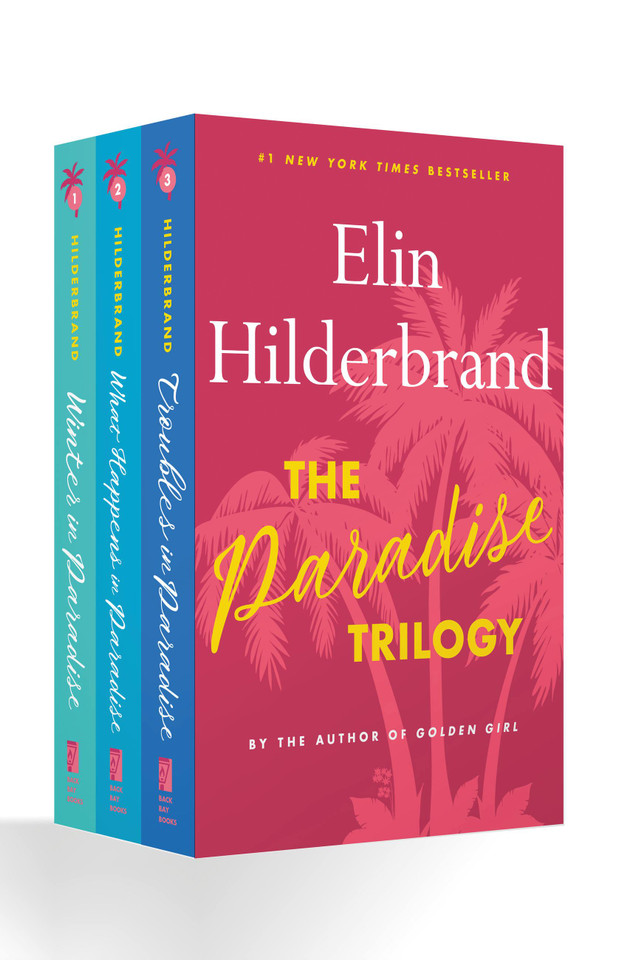 The Paradise Trilogy: (Winter in Paradise, What Happens in Paradise, Troubles in Paradise) (Paradise) book cover by Elin Hilderbrand
