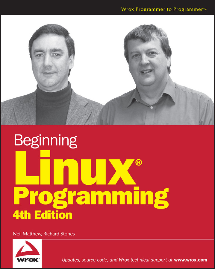 Beginning Linux Programming book cover by Neil Matthew, Richard Stones