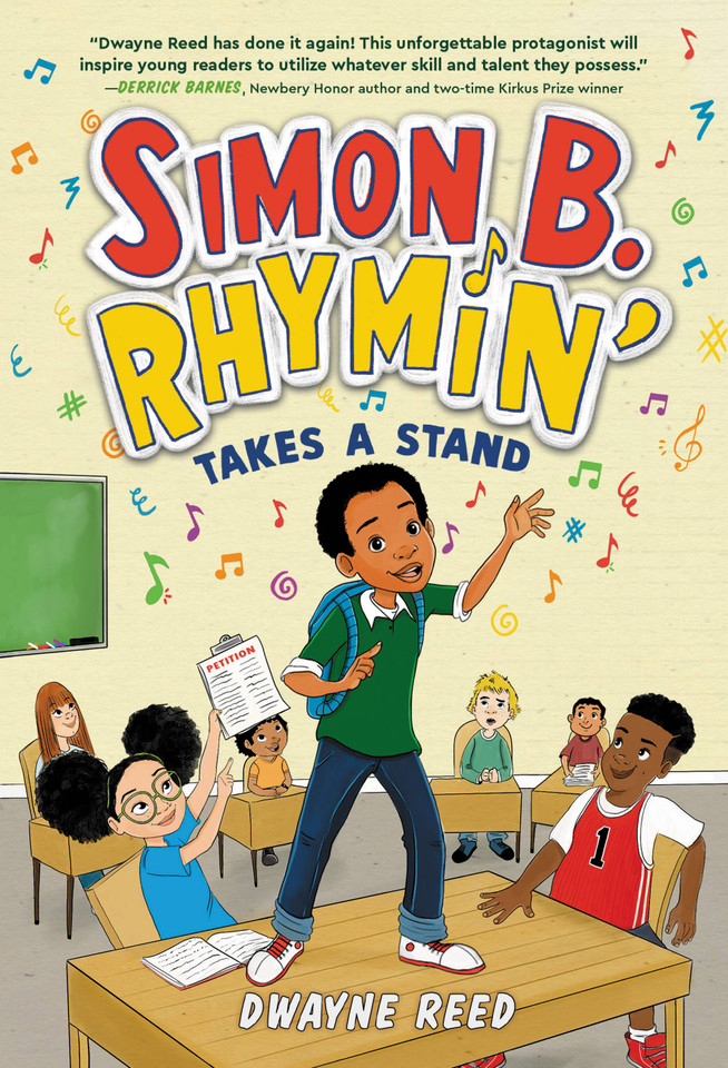 Simon B. Rhymin' Takes a Stand (Simon B. Rhymin’ #2) book cover by Dwayne Reed