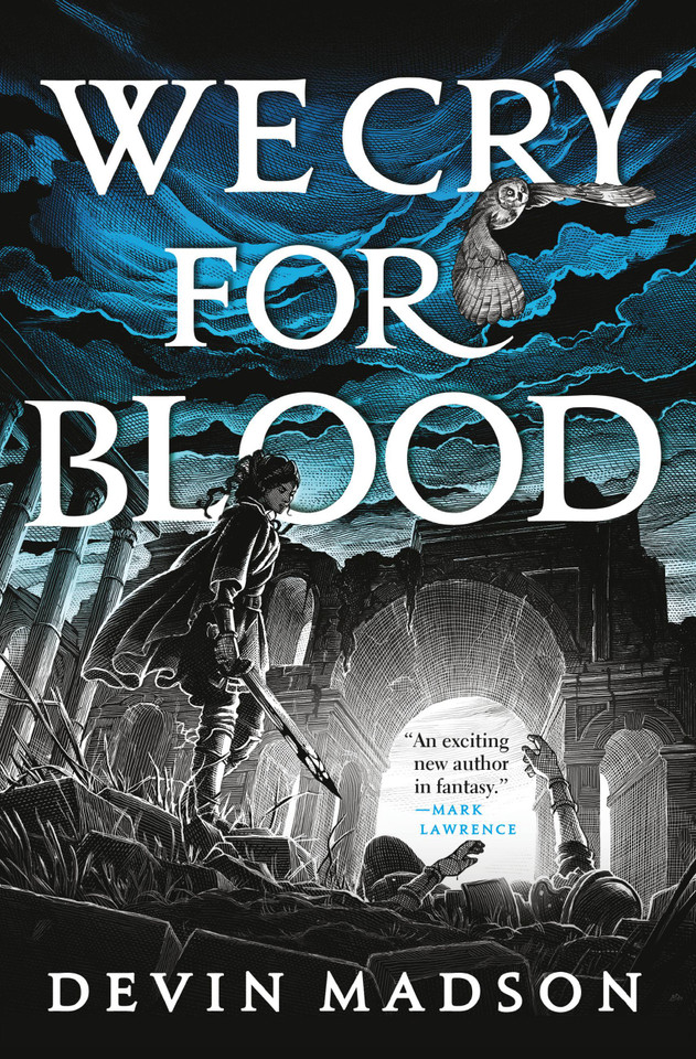 We Cry for Blood (The Reborn Empire #3) book cover by Devin Madson