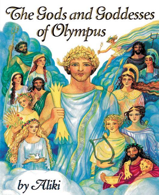 The Gods and Goddesses of Olympus book cover by Aliki