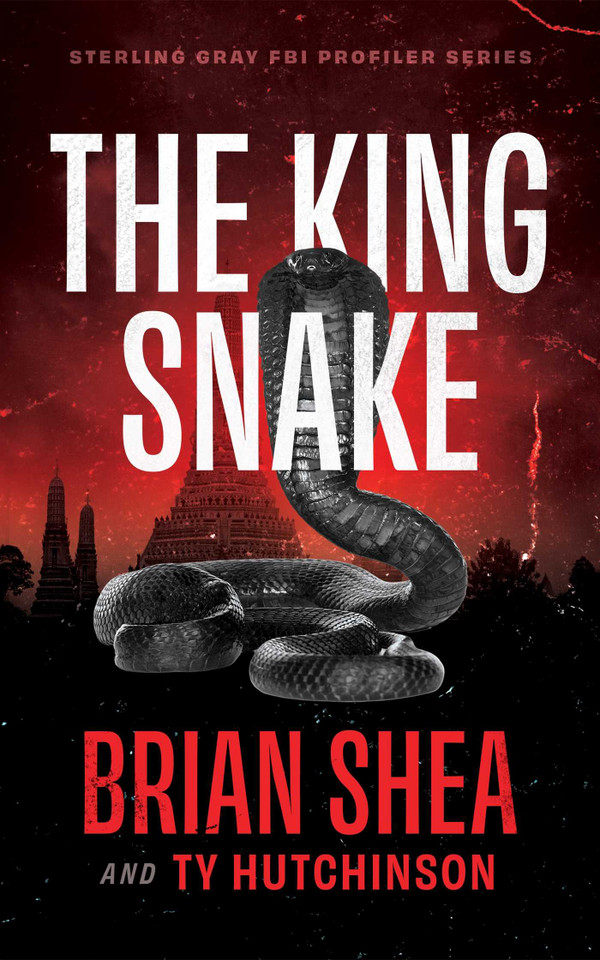 The King Snake (Sterling Gray FBI Profiler) book cover by Brian Shea, Ty Hutchinson