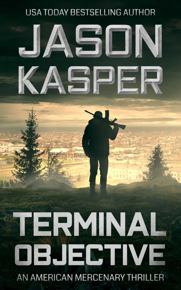 Terminal Objective: A David Rivers Thriller (American Mercenary) book cover by Jason Kasper