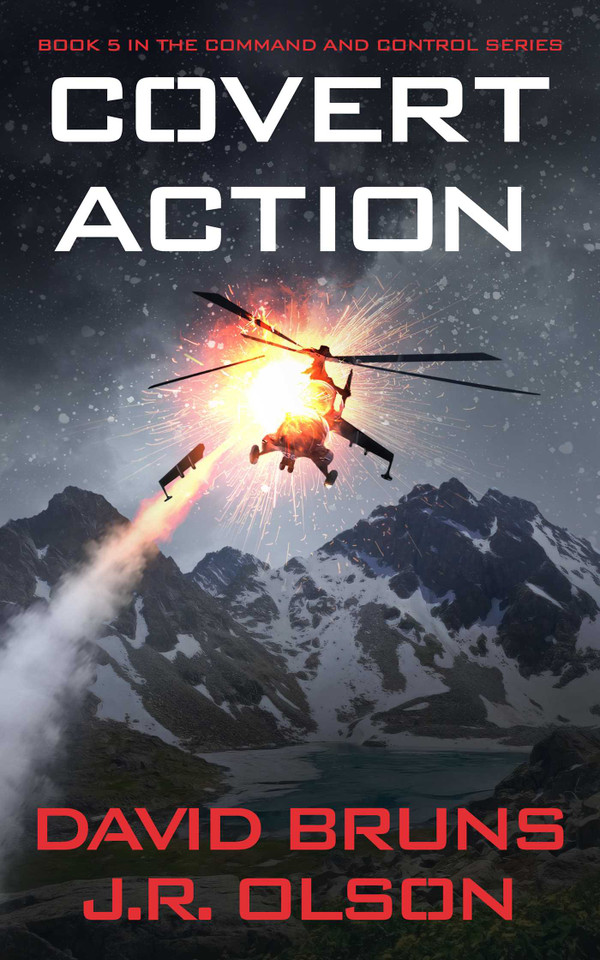 Covert Action (Command and Control) book cover by David Bruns, J.R. Olson