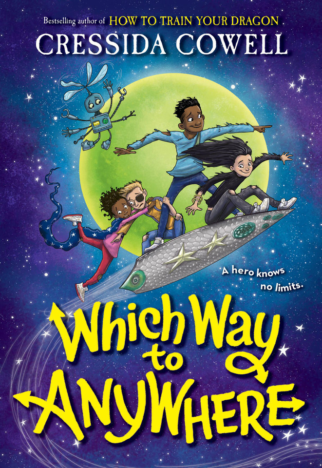 Which Way to Anywhere (Which Way to Anywhere #1) book cover by Cressida Cowell