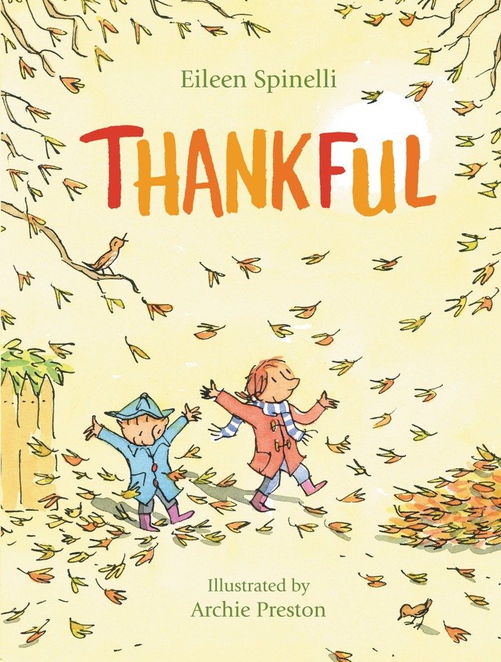 Thankful book cover by Eileen Spinelli
