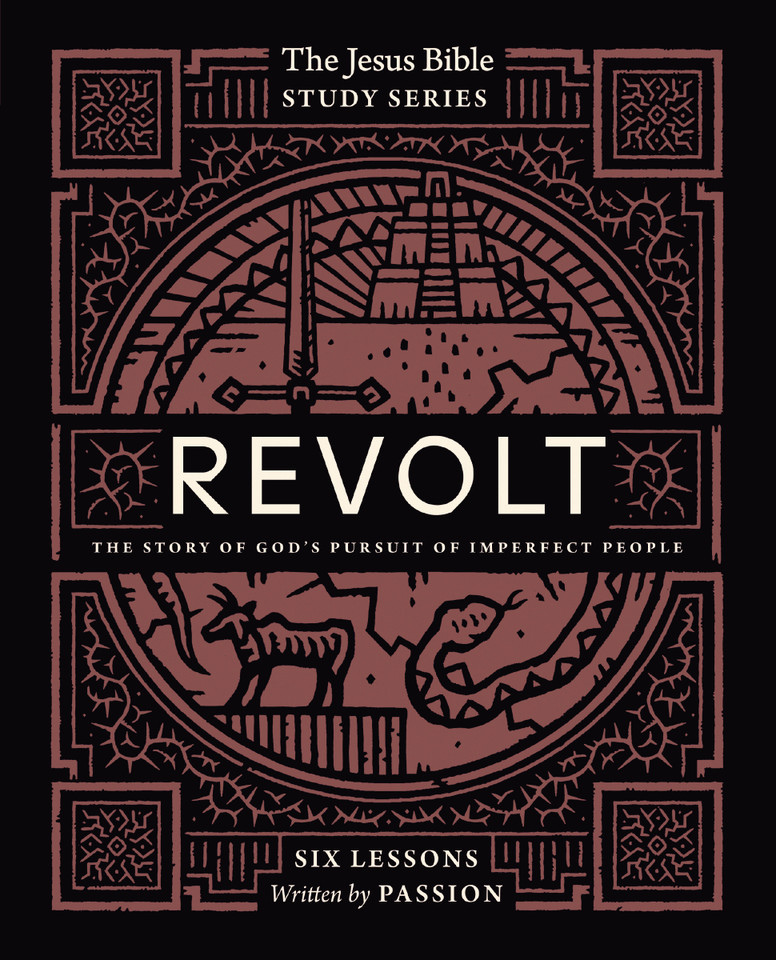 Revolt Bible Study Guide: The Story of God’s Pursuit of Imperfect People (Jesus Bible Study Series) book cover by Passion Publishing