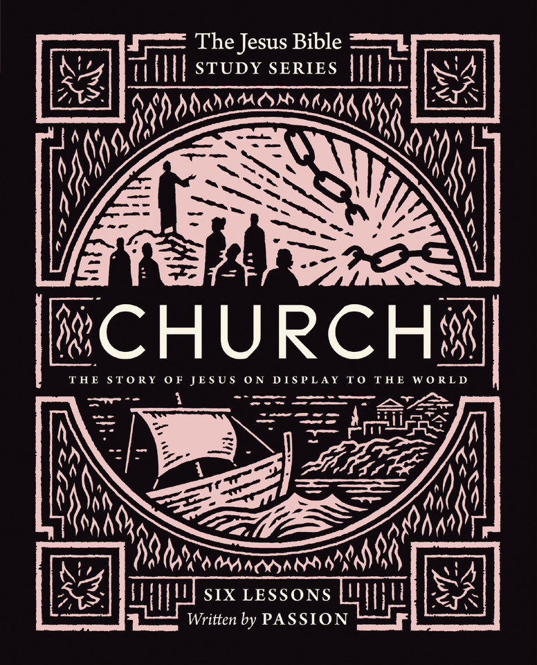 Church Bible Study Guide: The Story of Jesus on Display to the World (Jesus Bible Study Series) book cover by Passion Publishing