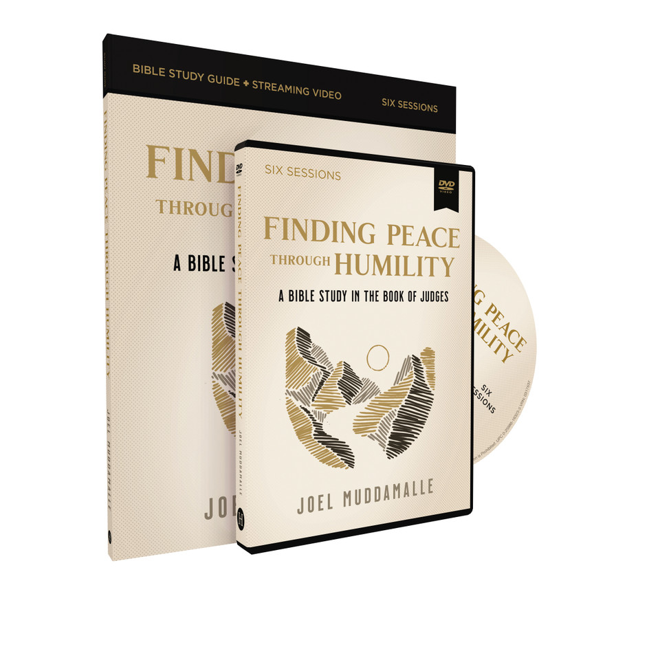 Finding Peace through Humility Study Guide with DVD: A Bible Study in the Book of Judges book cover by Joel Muddamalle