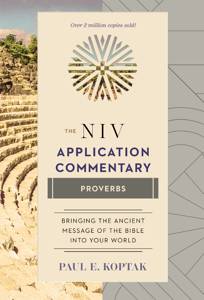 Proverbs (The NIV Application Commentary) book cover by Paul Koptak