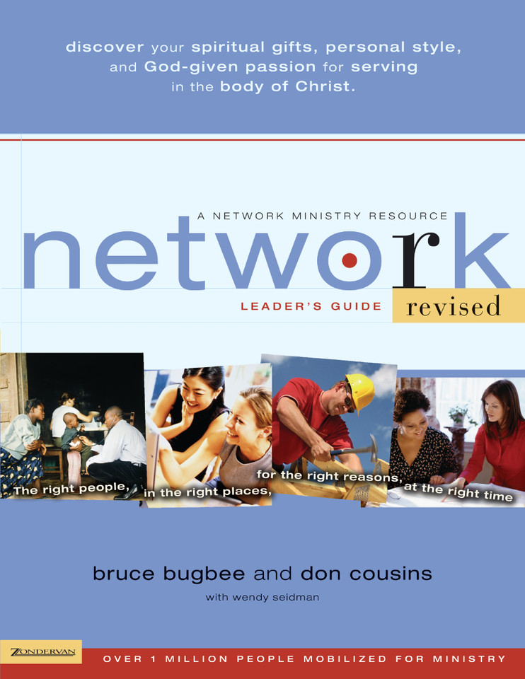 Network Leader's Guide: The Right People, in the Right Places, for the Right Reasons, at the Right Time book cover by Bruce L. Bugbee, Don Cousins