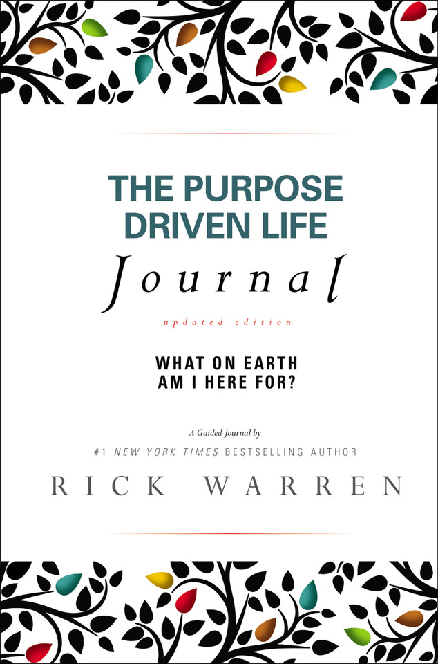 The Purpose Driven Life Journal: What on Earth Am I Here For? (The Purpose Driven Life) book cover by Rick Warren