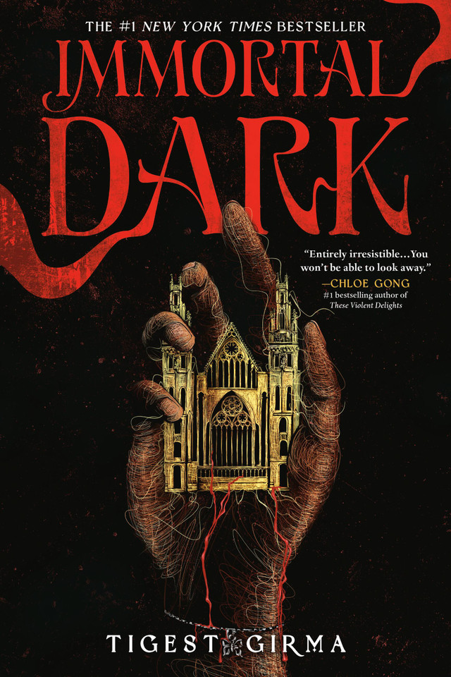 Immortal Dark (Immortal Dark #1) book cover by Tigest Girma