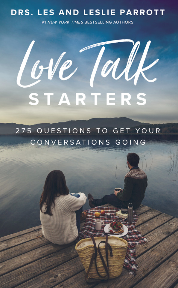 Love Talk Starters: 275 Questions to Get Your Conversations Going book cover by Les Parrott, Leslie Parrott