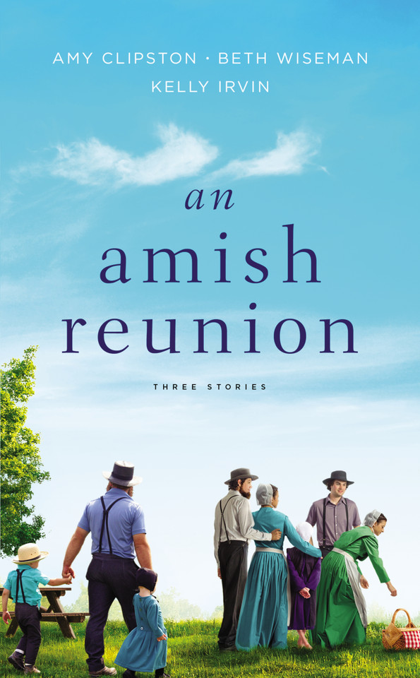 An Amish Reunion: Three Stories book cover by Amy Clipston, Beth Wiseman, Kelly Irvin