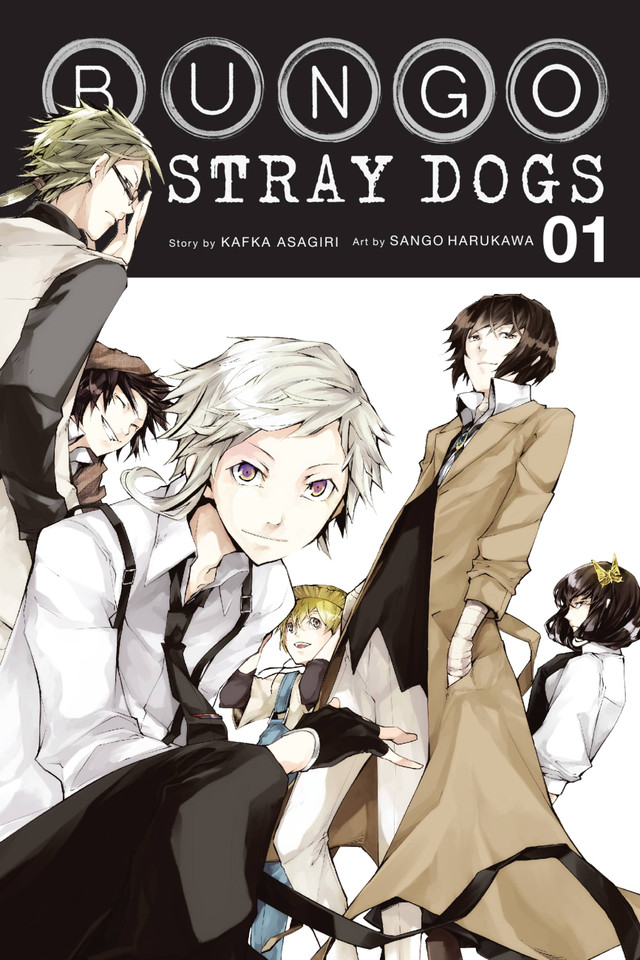 Bungo Stray Dogs, Vol. 1 (Bungo Stray Dogs #1) book cover by Kafka Asagiri