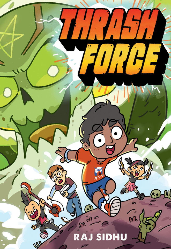 Thrash Force book cover by Raj Sidhu