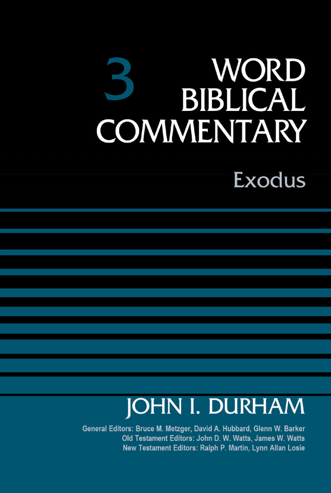 Exodus, Volume 3 (Word Biblical Commentary) book cover by Dr. John I. Durham