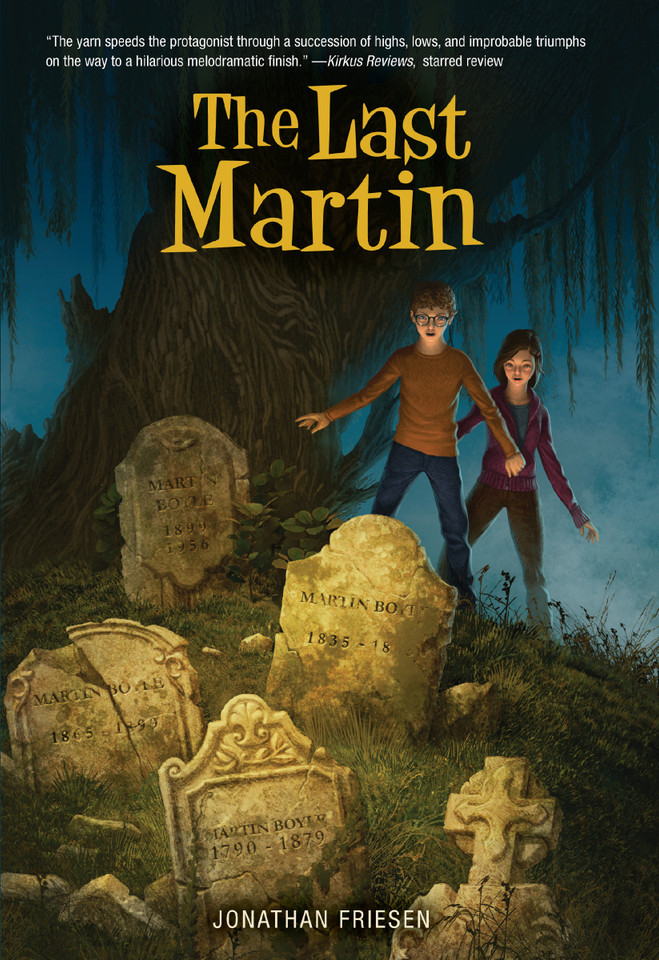 The Last Martin book cover by Jonathan Friesen