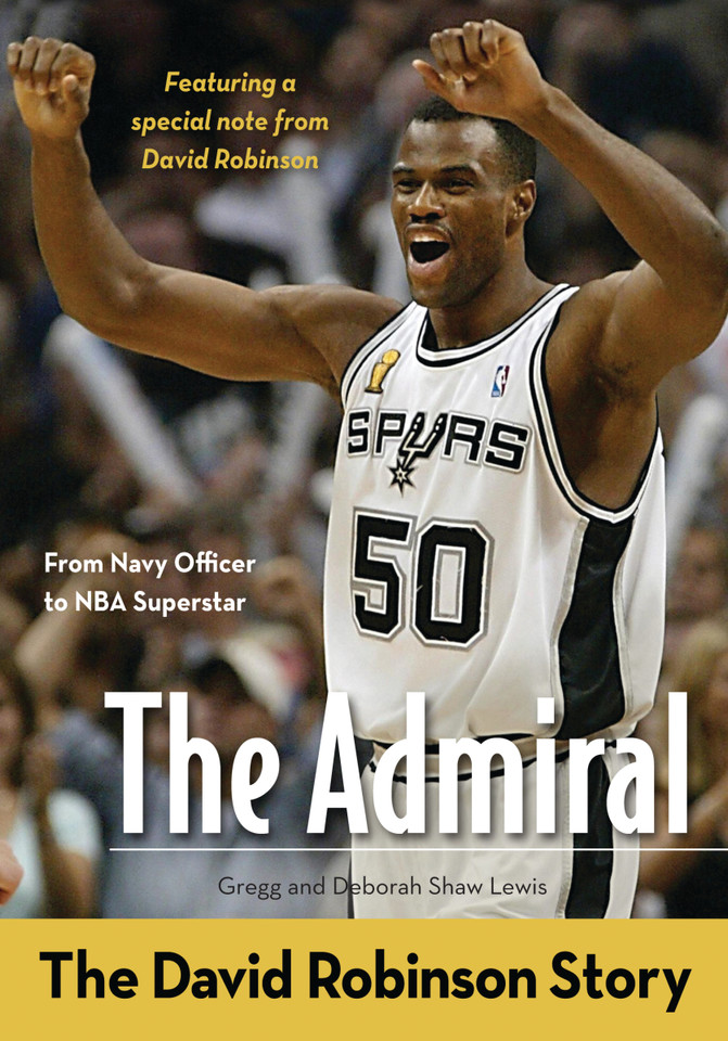 The Admiral: The David Robinson Story (ZonderKidz Biography) book cover by Gregg Lewis, Deborah Shaw Lewis