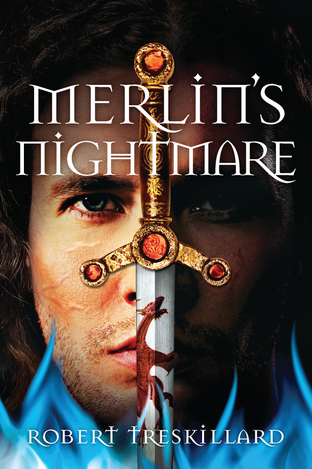 Merlin's Nightmare (The Merlin Spiral) book cover by Robert Treskillard