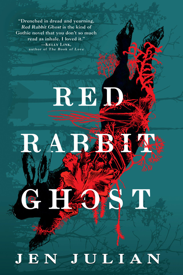 Red Rabbit Ghost book cover by Jen Julian