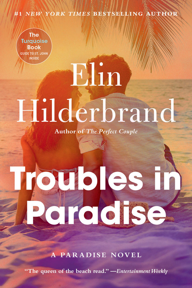 Troubles in Paradise book cover by Elin Hilderbrand