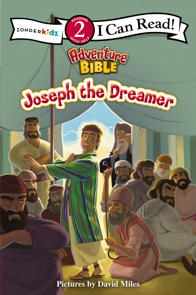 Joseph the Dreamer: Level 2 (I Can Read! / Adventure Bible) book cover by Zondervan
