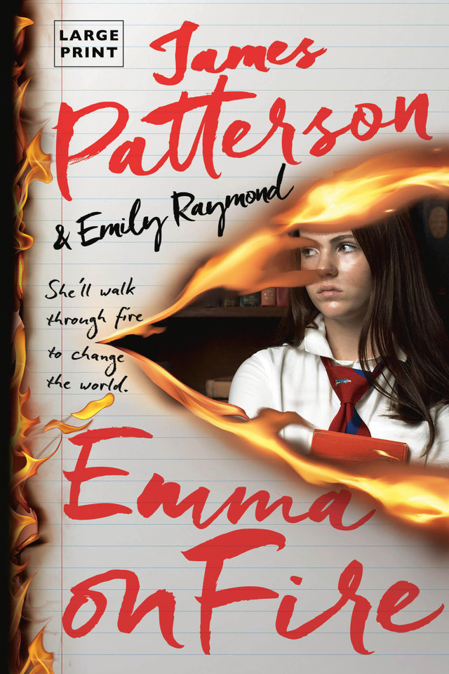 Emma on Fire: A Thriller book cover by James Patterson, Emily Raymond