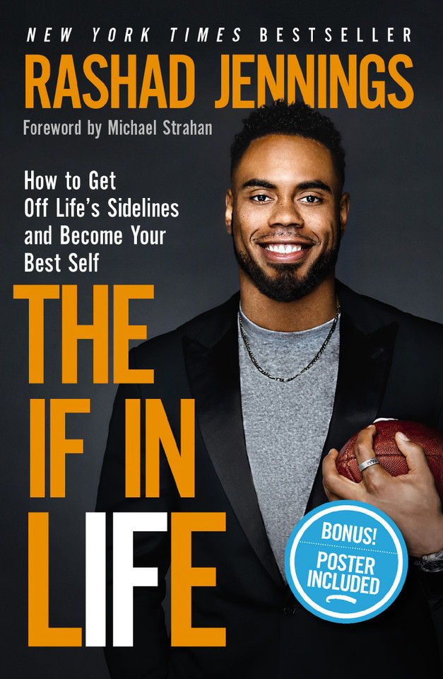 The  IF in Life: How to Get Off Life’s Sidelines and Become Your Best Self book cover by Rashad Jennings