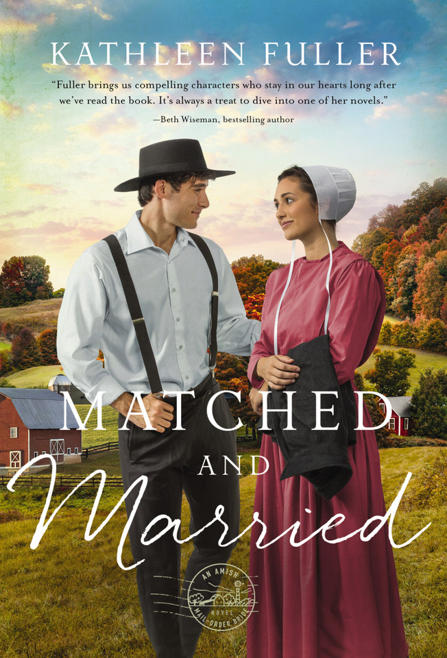 Matched and Married: Sweet Opposites Attract Amish Romance book cover by Kathleen Fuller