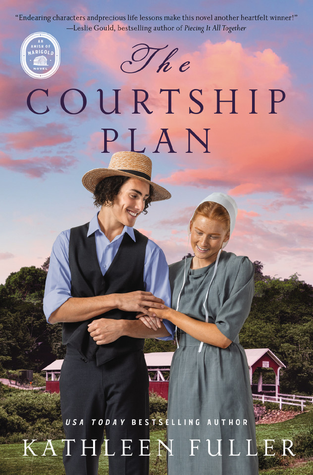The Courtship Plan (An Amish of Marigold Novel) book cover by Kathleen Fuller