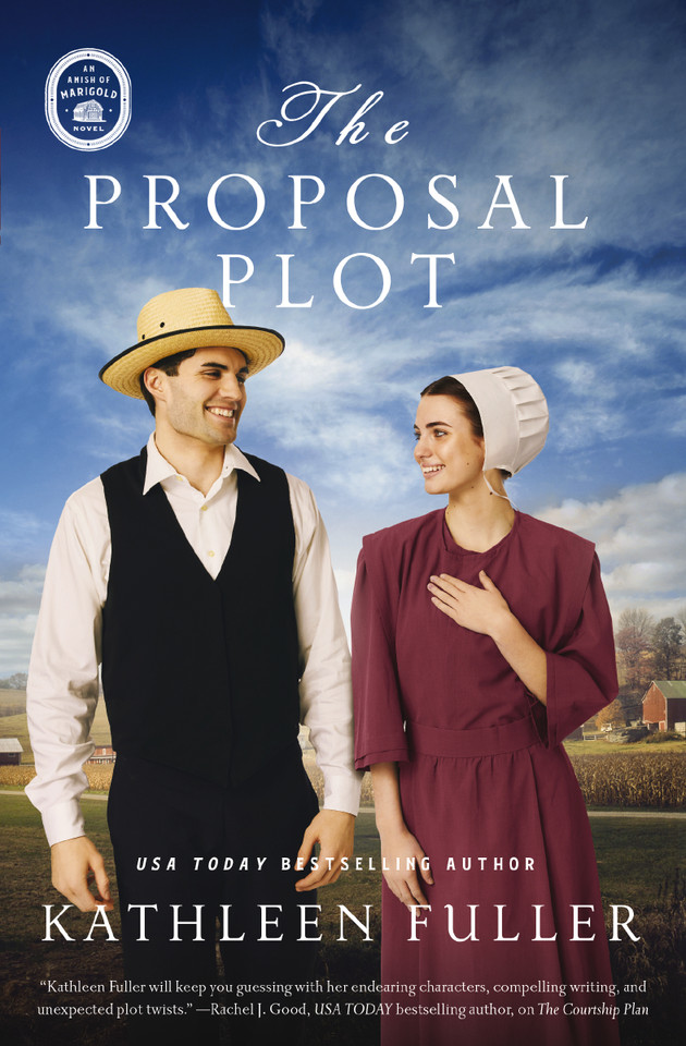 The Proposal Plot: A sweet Amish romance book cover by Kathleen Fuller